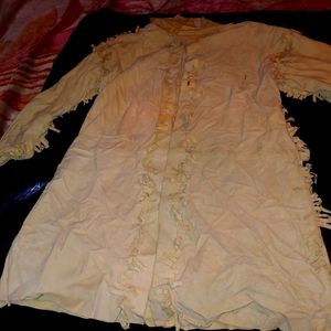 Taska Polizzi L Collection Jacket with Fringes. Stain on front